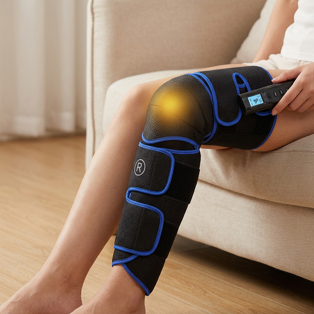Voloree beenmassage apparaat - pasvorm om de knie